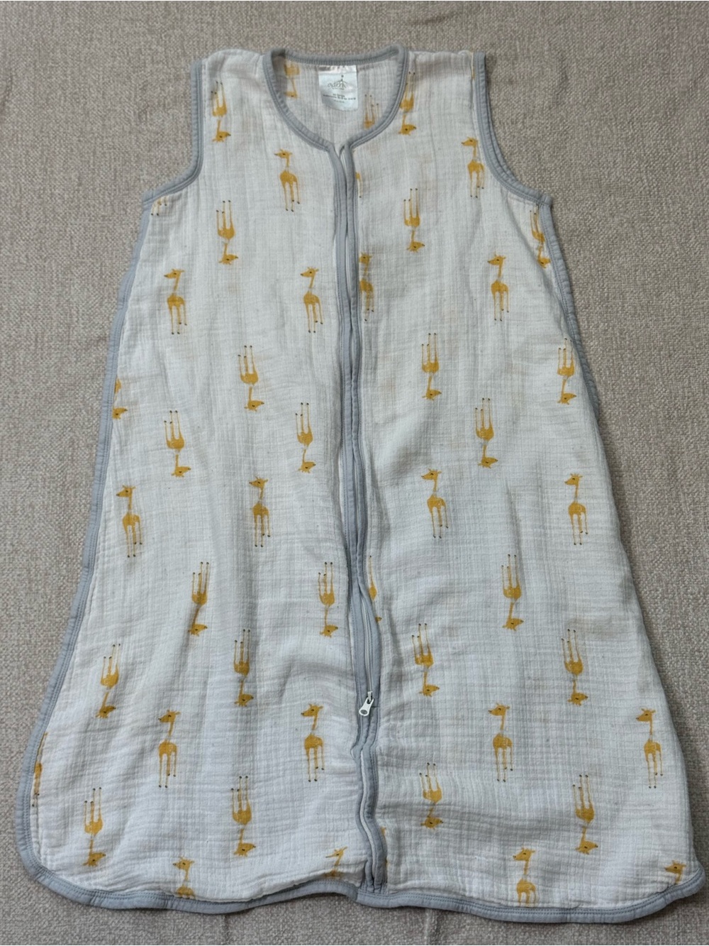Aden + Anais XL 18-24M Giraffe Muslin Sleep Sack Boho Safari Cotton